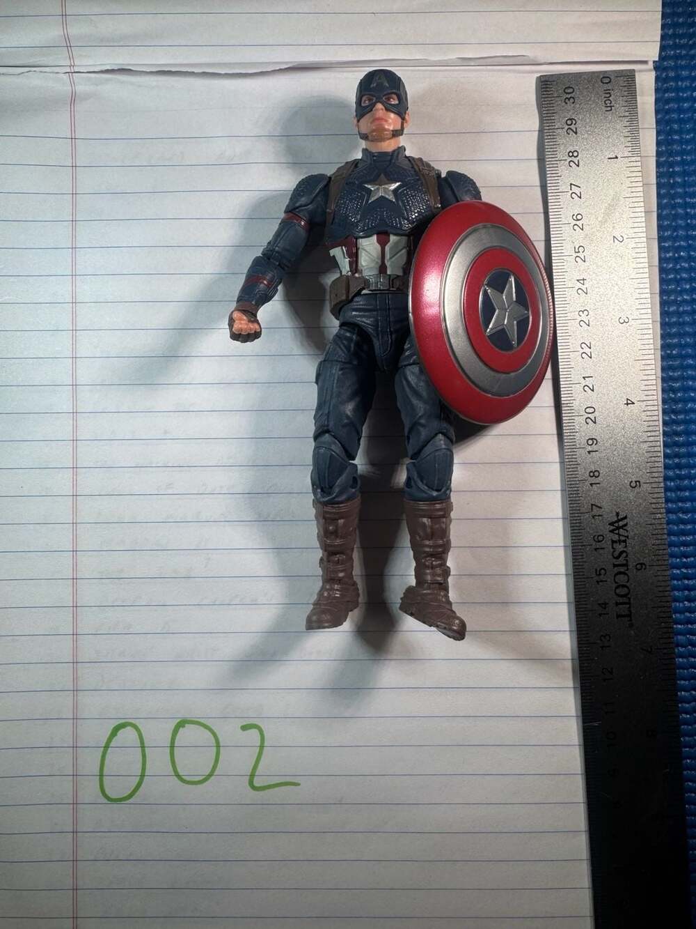 Marvel Legends Captain America Worthy 6-Inch Action Figure Avengers Endgame